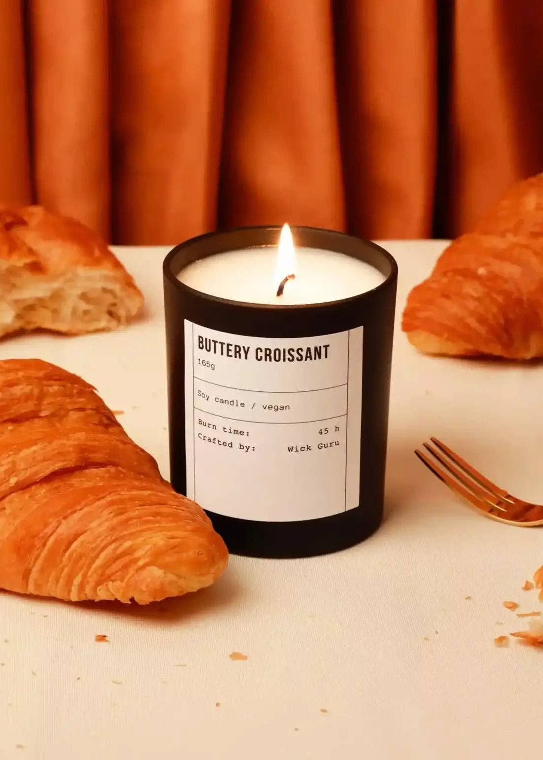 Croissant Scented Candle