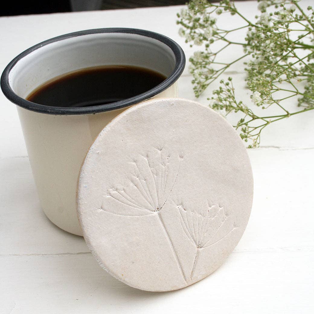 Wild Flower Ceramic Coasters (Set of 4)