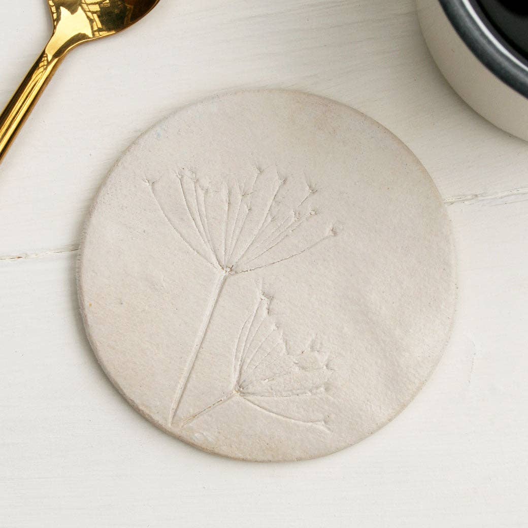 Wild Flower Ceramic Coasters (Set of 4)