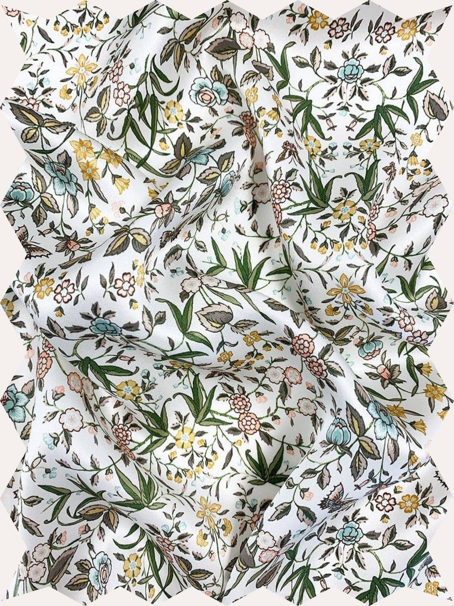 Liberty Print Silk Cushion