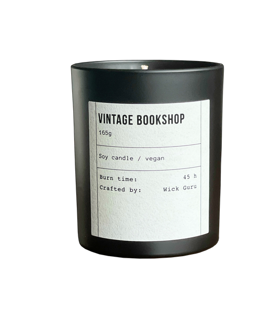 Vintage Bookshop Scented Candle
