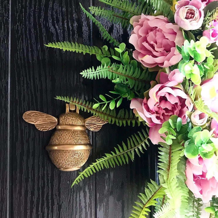 Brass Bee Door Knocker