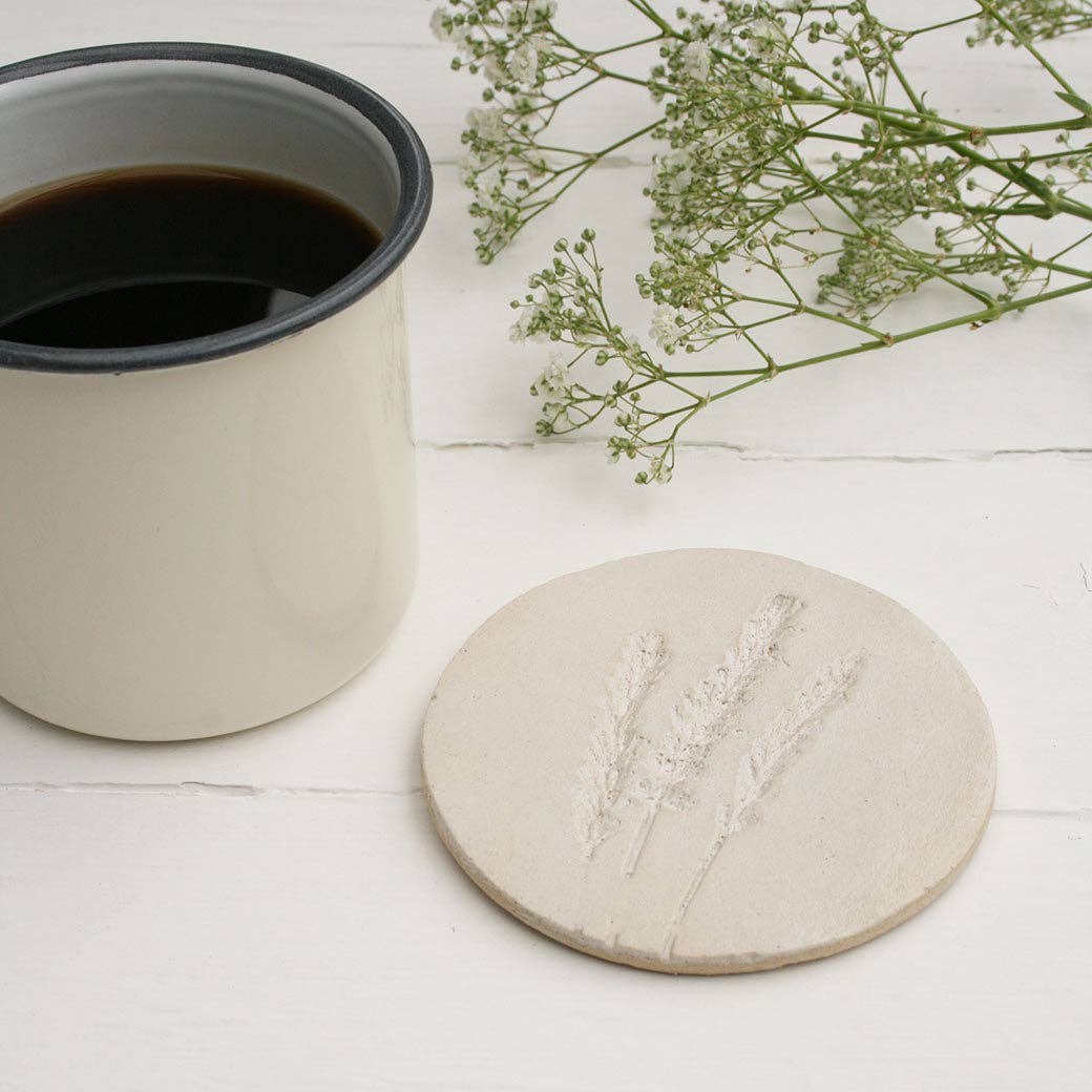 Wild Flower Ceramic Coasters (Set of 4)