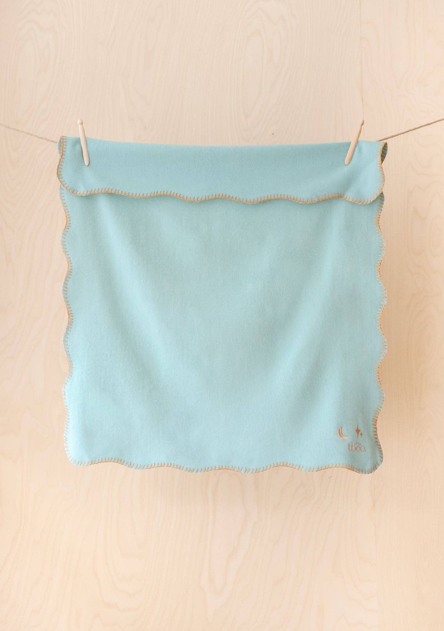 Lambswool Baby Blanket in Mint