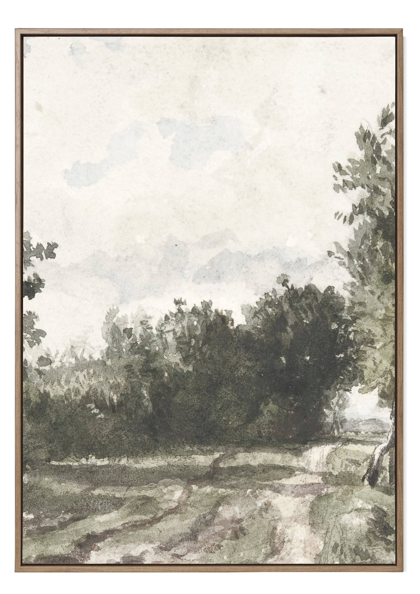 Countryside Vintage Art Print