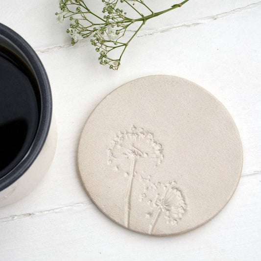 Wild Flower Ceramic Coasters (Set of 4)